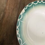 Lot of 8 plates Digoin 1940