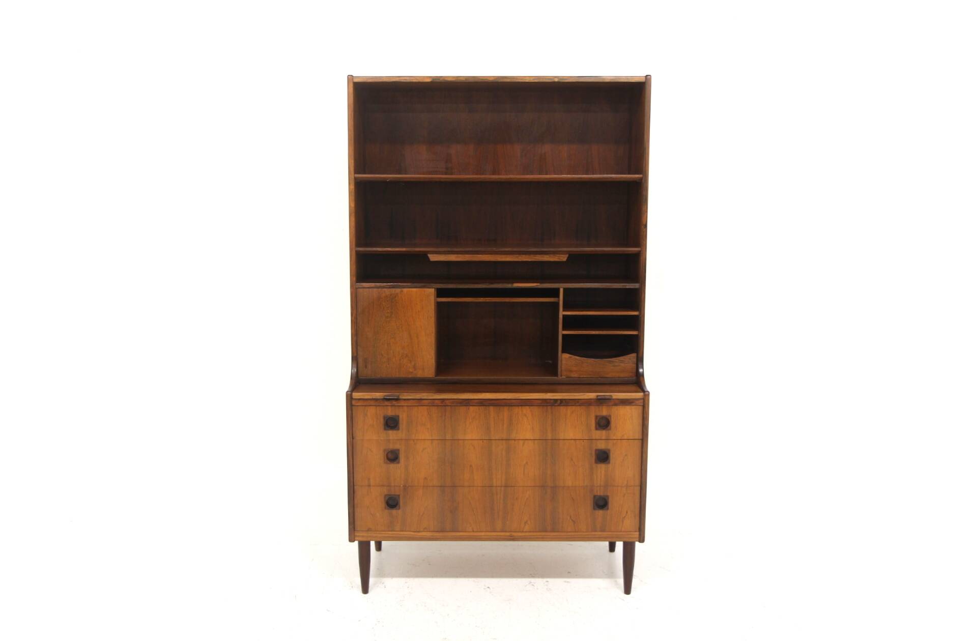 Secrétaire scandinave en palissandre, Albert Hansen Møbelfabrik, Danemark, 1960