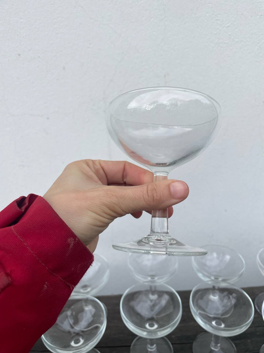 12 glass cups