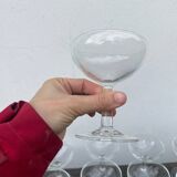 12 coupes en verre