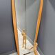 Miroir en bois, années 1960