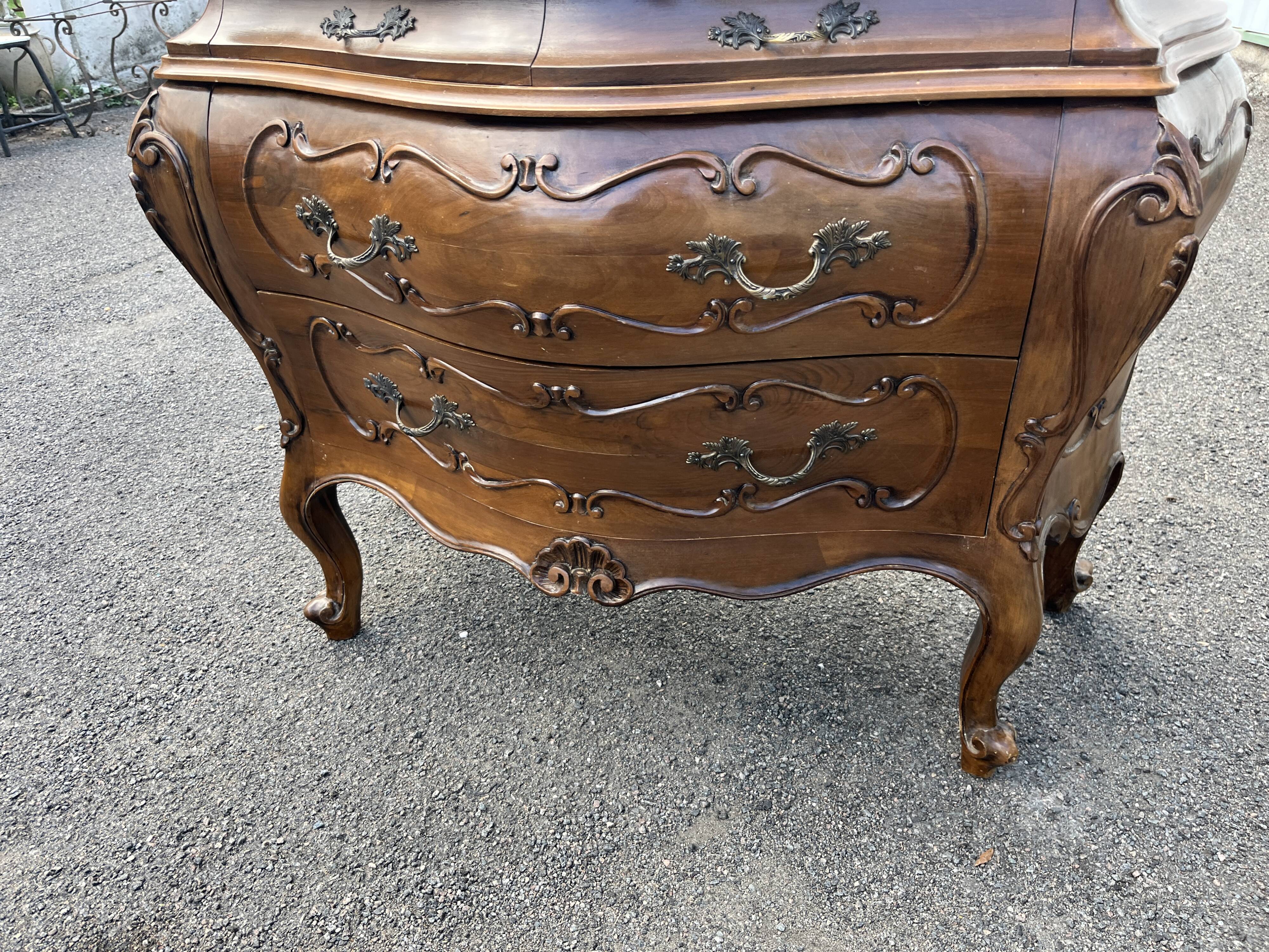 Bordeaux tomb chest of drawers, Louis XV style