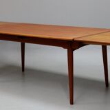 Table à manger en teck, modèle AT-312 par Hans Wegner pour Andreas Tuck