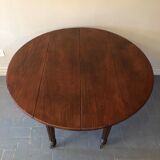 Round table with flaps diameter 97 cm