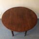 Table ronde à rabats diamètre 97 cm