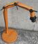 Articulated wooden lamp