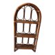 Vintage rattan shelf