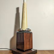 Two Art Deco night lights by Louis Prodhon 1930