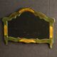 Mirror wooden lacquered and painted 83x115cm