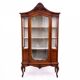 Exceptional display cabinet, Western Europe, France, circa 1910.