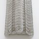 Pair of Mid-century Modern Style Italian Murano Glass Sconces "Reticello"