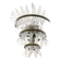 Murano glass chandelier