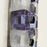 Vintage Murano glass wall lamp sconce Albano Poli Poliarte