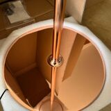Floor lamp, Equatore, L, copper, H175cm - Fontana Arte