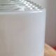 Art deco holophane wall light