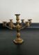Chandelier miniature flambeaux en laiton