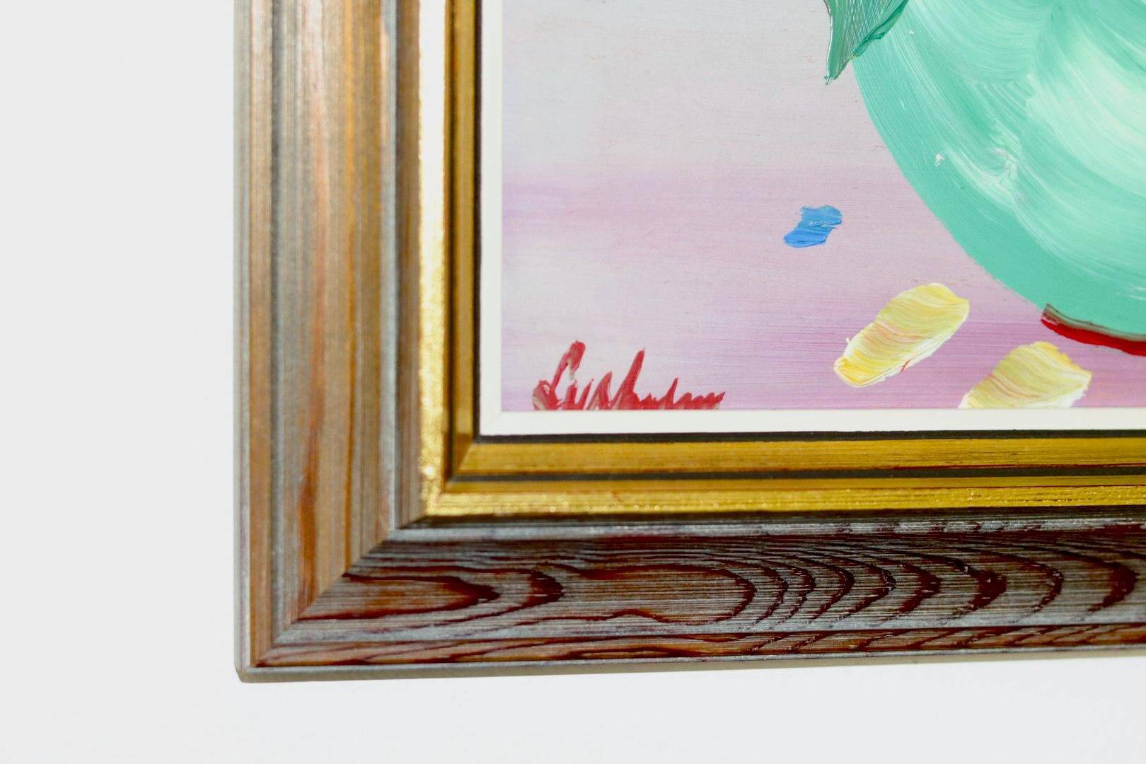 Peinture à l'huile sur panneau suédoise du milieu du siècle "Nature morte" par Gustav Adolf Lysholm - Vintage et encadrée