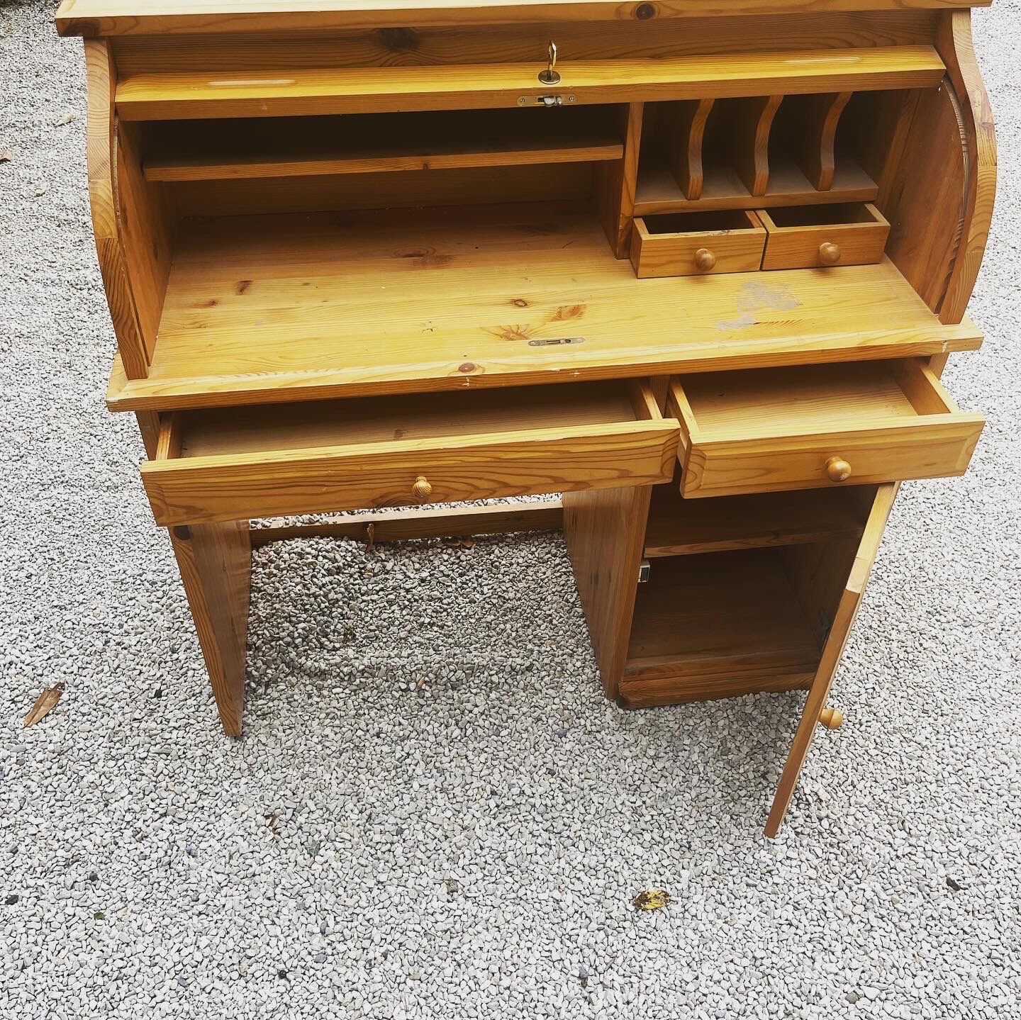 Vintage roll desk 1970