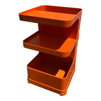 Desserte prisunic flair orange années 70