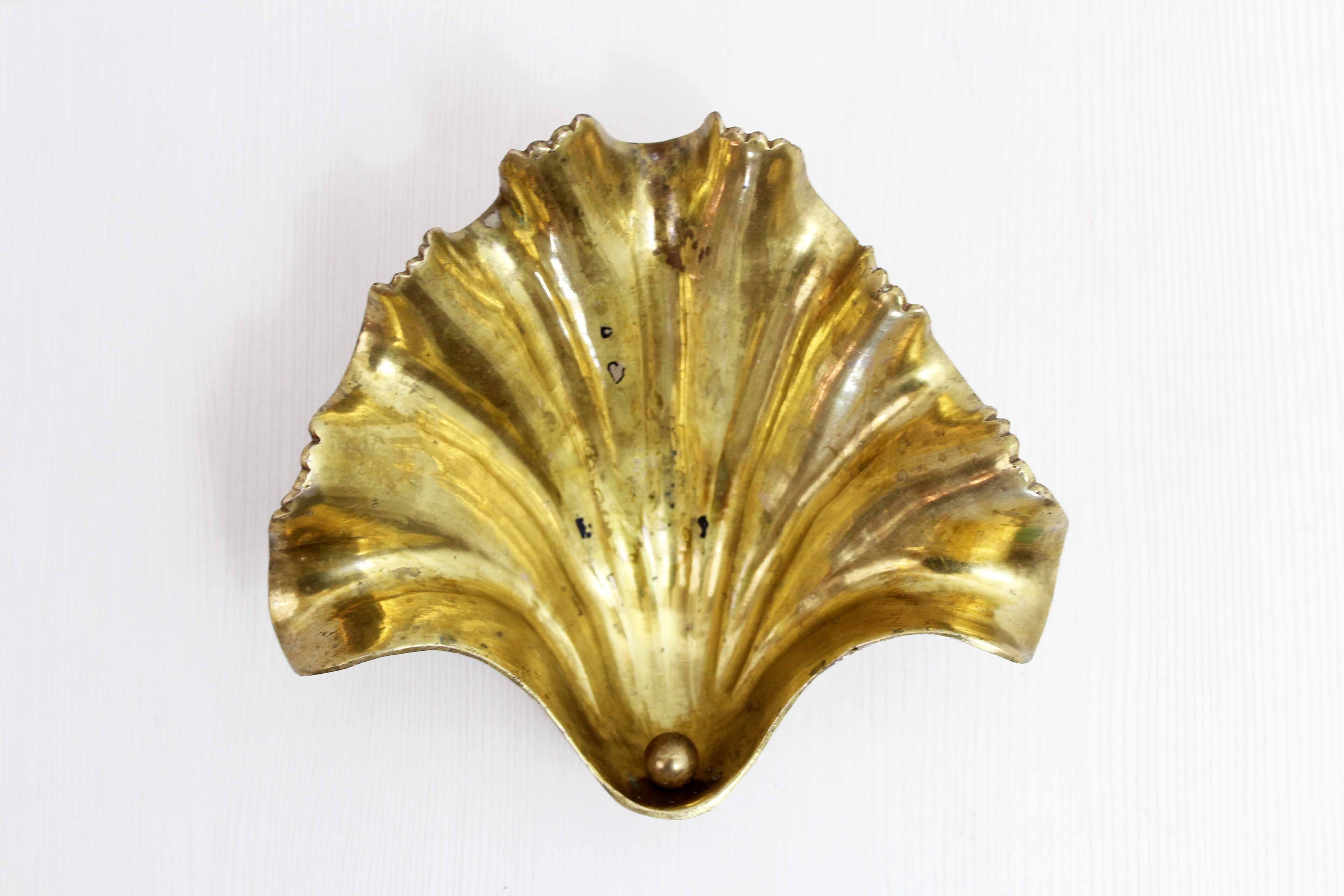 Empty brass "shell" pocket