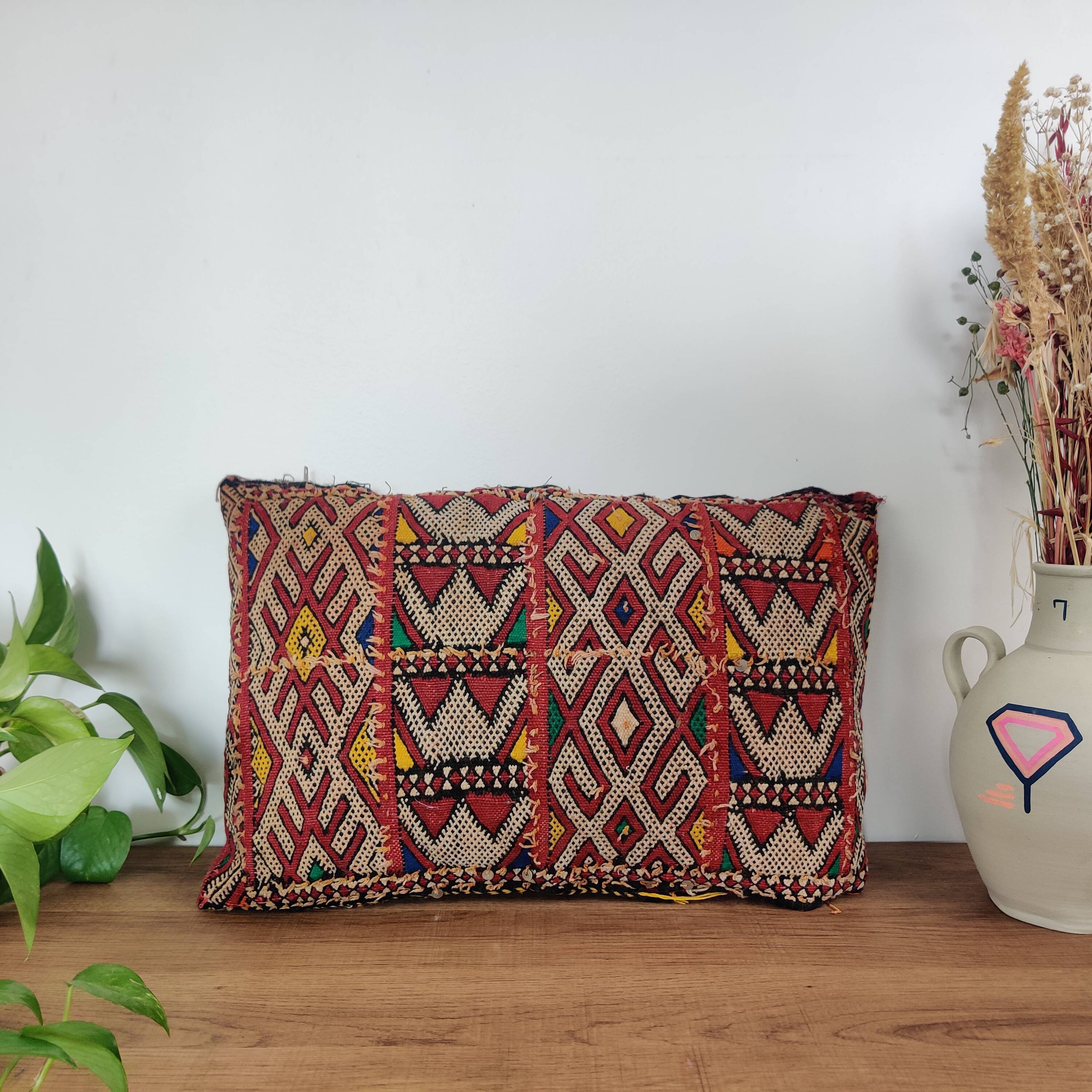 Moroccan Kilim cushion ethnic style