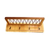 Wall hanger in Brussels style, Rudi Volket, Germany, 1950s.