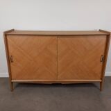 1950s sideboard with sliding doors