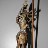 Bronze Shiva lamp.