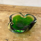 Sommerso Murano glass ashtray