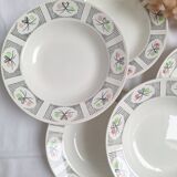 Gien Marie-José soup plates