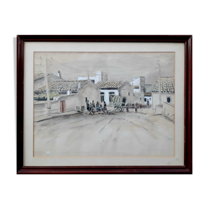 Aquarelle de Paul Decrind