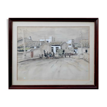 Watercolour by Paul Decrind