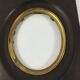 Frame of miniature wood and brass dore debut XlXeme