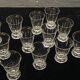 12 digestif glasses Daum model Kim