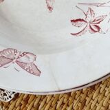 Set of 14 deep flat and dessert plates with defect FT Jasmins Badonviller