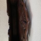 Old Black Forest style wall mail holder