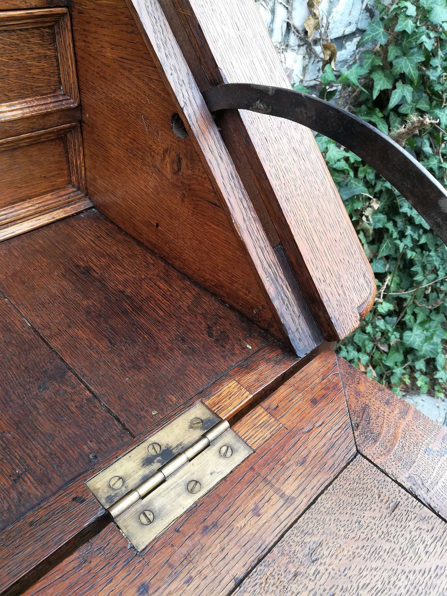 Louis XV style slope desk in oak