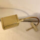 Vintage Italy brass articulated desk lamp.