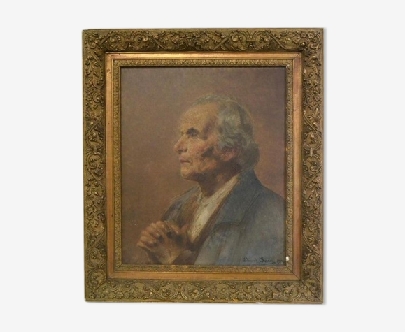 Huile sur toile signé Edouard Alexandre Sain