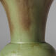 Art Deco Green Ceramic Vase, 1930s