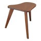 Tablette d’appoint tripode, bout de canapé 1950