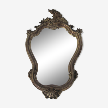 Miroir style Louis XV 30 x 30 cm