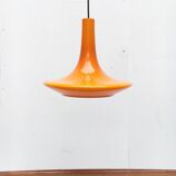 Mid-century glass tulip pendant by Peill & Putzler, 1960s