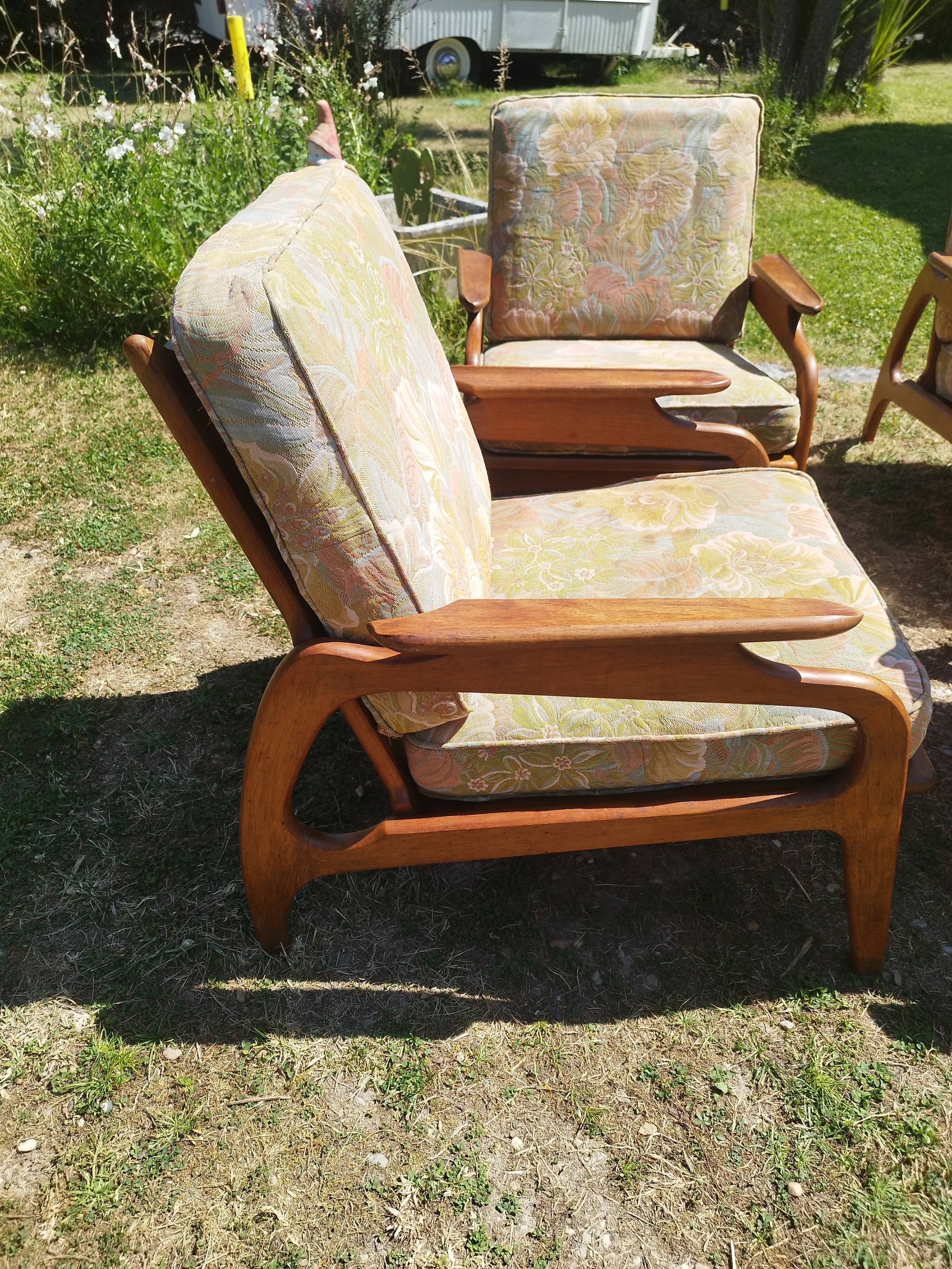 Vintage Adrian Pearsall armchair