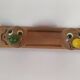 Vintage wooden children's coat rack