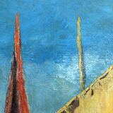 Marine oil on canvas, 1970s