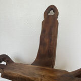 Brutalist tripod chair