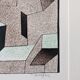 Mid-Century Modern Swedish Signed Lithography by Curt Hillfon (1/211) "Kinetic Shapes"