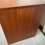 Storage cabinet module 2 in Scandinavian teak 60s
