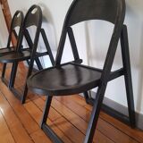 Lot of 3 folding chairs tunaet b751